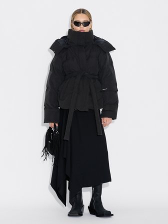 Holzweiler Steilia Brushed Down Jacket - Black - Women's - XXS