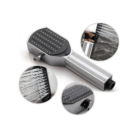 Handmassage Sprinkle Cross-Border ABS Galvaniserad Duschset Boost Vattenbesparande Duschhuvud