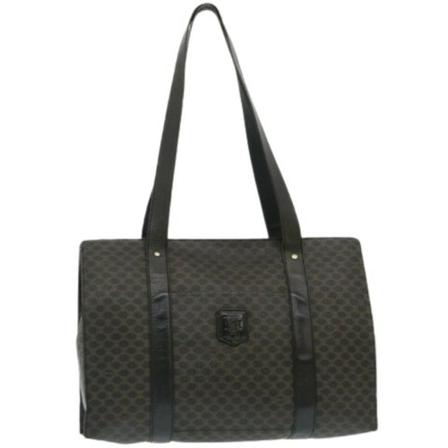 Celine Vintage, Pre-owned Leather Tote Zwart, Dames, Maat:ONE Size,leer
