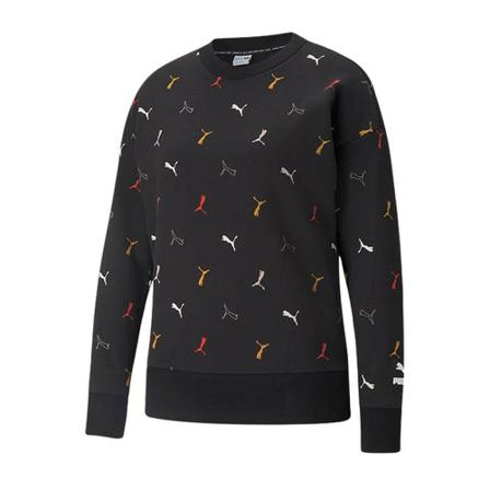 Puma Women sweatshirt 01 , Zwart , Dames , Maat: S
