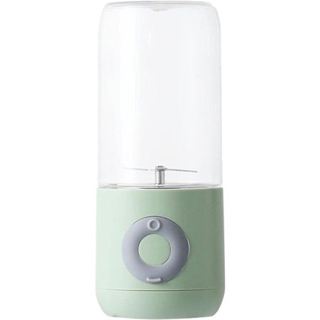 1 st (Grön) USB-laddbar bärbar liten juicepress, mini juice