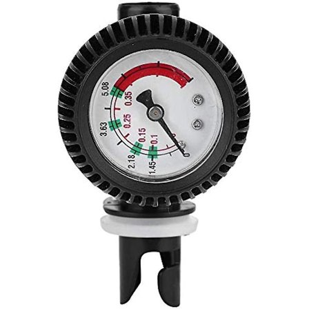 Luftpumpe Tryk Måler 0-5 Psi Lufttryk Måler