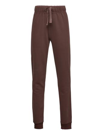 Cozy Sweat Pants Sweatpants Mjukisbyxor Brun Müsli By Green Cotton