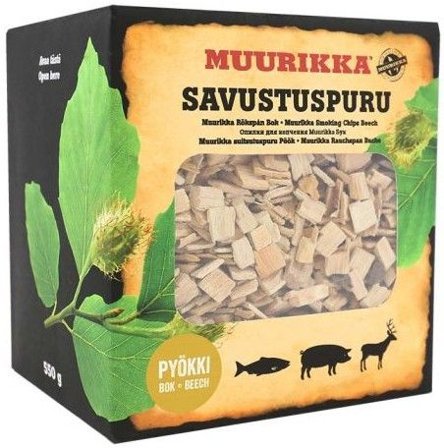 Muurikka Røykspon Bok 550 g