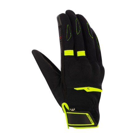 Bering Fletcher EVO Motorcycle Gloves Black/Fluo S