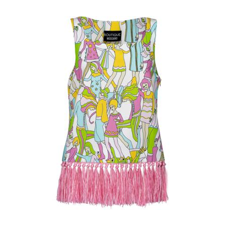 Boutique Moschino, Top Groen, Dames, Maat:L