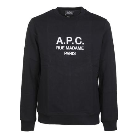 A.p.c. - Tröjor - Svart - Herr - Storlek: M, Herr, Storlek: M