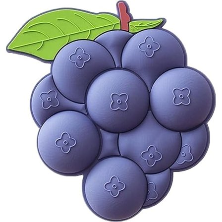 (Blåbär) Avtagbara kylskåpsmagneter, söta 3D-kylskåpsmagneter, heminredning kök kontor whiteboard