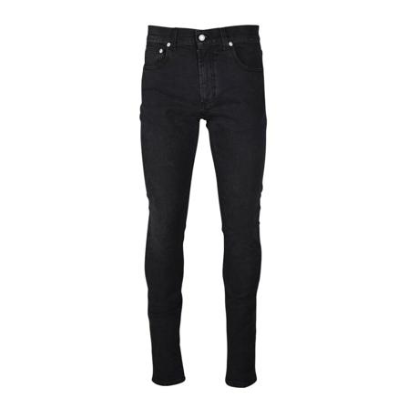 Alexander McQueen, Skinny Jeans Zwart, Heren, Maat:L