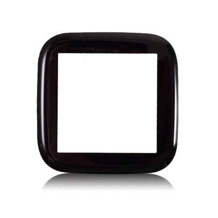 Fitbit Versa 3 3D curved härdat glas skärmskydd