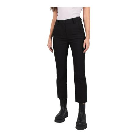 Max Mara Weekend Cropped Byxor svart, Dam Byxor, Dam, Storlek: 4XS