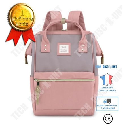 Ryggsäck - TECH DISCOUNT - Hethrone - Diebstahlsäker - Vattentät - USB - 15.6 tum