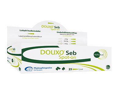 DOUXO Seb Spot-on 25 x 2 ml.