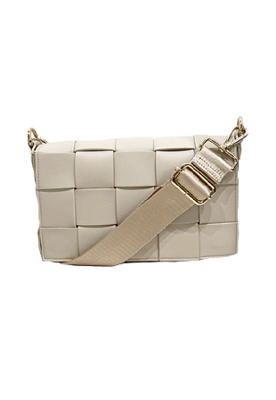 Ceannis Small Braided Strap Väskor & plånböcker Unisex Grå B18*H10*D5cm