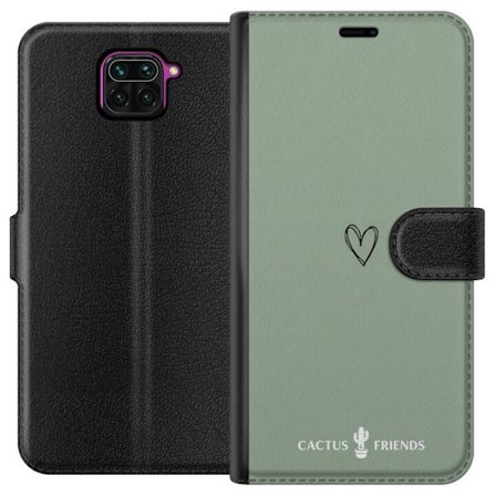 Yhteensopiva Lompakkokotelo Xiaomi Xiaomi Redmi Note 9 Cactus and Friends – SageLove