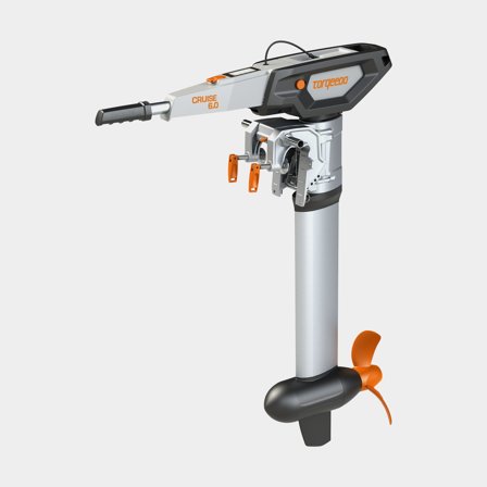 Motore elettrico per barca Torqeedo Cruise 6.0 TL (Tiller Long), 6000 W, gambo lungo (75.5 cm), senza batteria