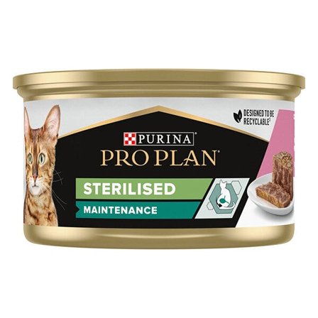 Nestle' Purina Pro Plan Sterilised Gatto Pate' Salmone e Tonno