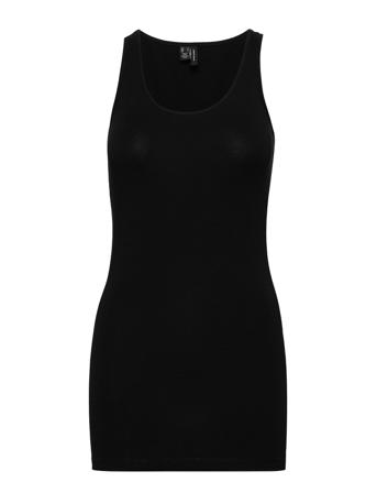 Vmmaxi My Soft Long Tank Top Noos Tops T-shirts & Tops Sleeveless Black Vero Moda