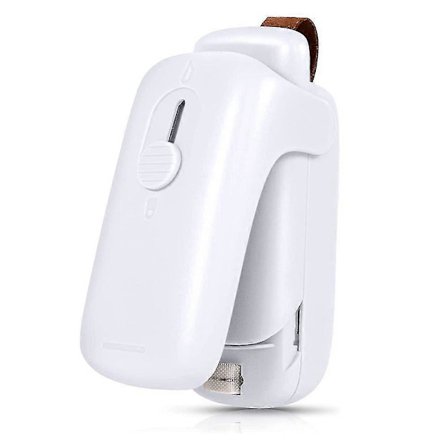 Mini Poseforsegler, håndholdt Varmevakuumforsegler, 2 I 1 Varmeforsegler Og Skærer Med Snor