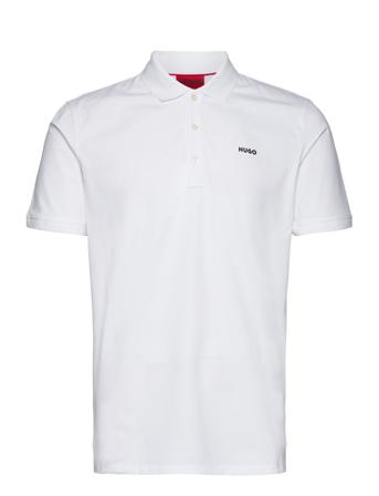 Dinos223 Polos Short-sleeved Hvit HUGO*Betinget Tilbud