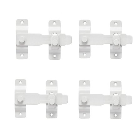 4 pakker stalddørslåse stalddørslåse portlåse