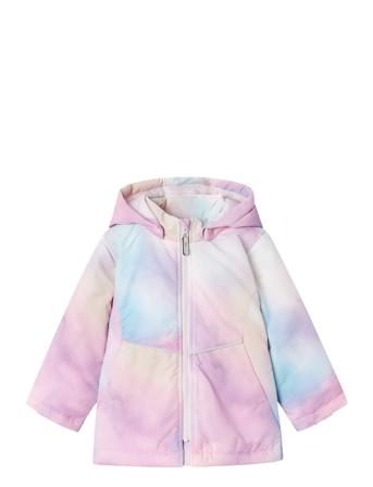 Nmfmaxi Jacket Aop Pink Name It