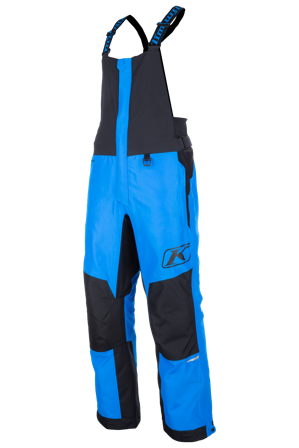 Schnee Latzhose Klim Instinct Asphalt Electric Blue Lemonade/Schwarz M