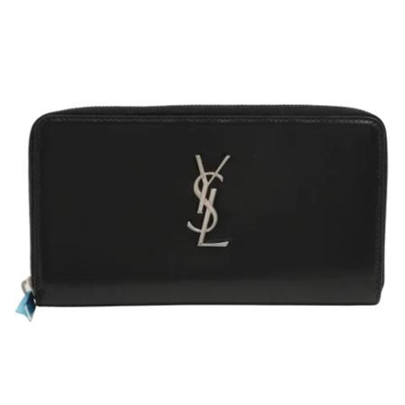 Yves Saint Laurent Vintage, Pre-owned Wallets Zwart, Dames, Maat:ONE Size,leather