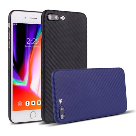 Tunt och smidigt Skal i Carbonmodell till iPhone 8 Plus