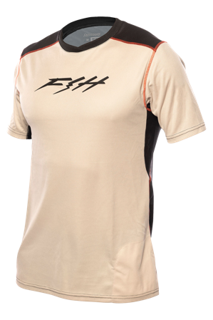 T-skjorte Fasthouse Alloy Ronin Krem XXL