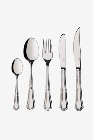Dorre - New England Bestiksæt 60 dele - Sølvfarvet - Bestik - Fra Homeroom