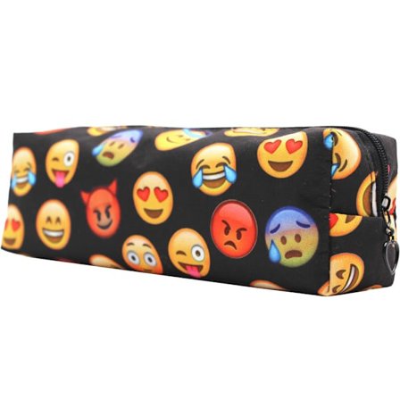 Canvas penal, pennal, toalettmappe, sminkepung, gadget-veske