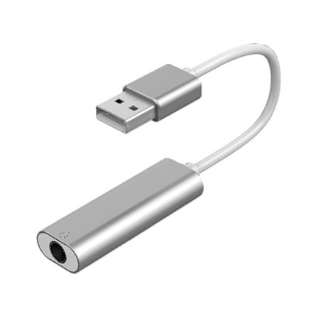 Ljudljudkort 2 I 1 Plug Play Portabelt Externt 7.1-kanals USB-ljudkort För Laptop NIUNIU