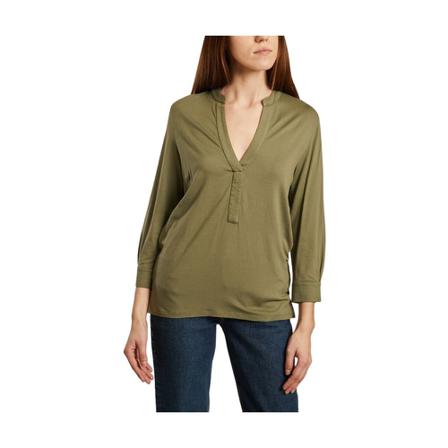 Majestic Filatures, Tunisian 3/4 sleeves Zielony, Kobieta, Rozmiar: M