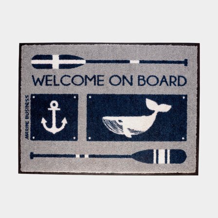 Fußmatte Marine Business Welcome Anchor, Rechteck, 70 x 50 cm - Boot