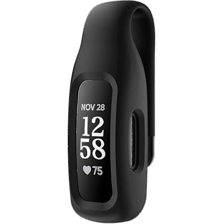 Klippfodral tillbehör till Fitbit Inspire 2, svart