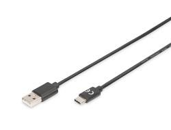 Digitus USB type C-kabel - USB til 24 pin USB-C - 1 m