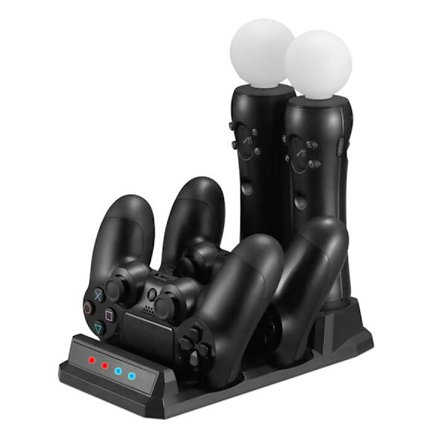 Laddningsstation för PS Move/PS4 Kontroller