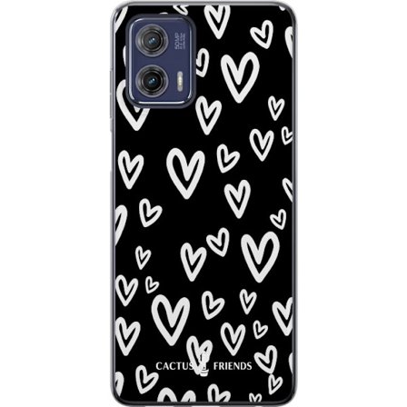 Yhteensopiva Puhelinkuori Motorola Motorola Moto G73 Cactus and Friends - Handdrawn Love Chaos