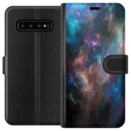 Kompatibelt Plånboksfodral till Samsung Samsung Galaxy S10 Galaxy Marmor