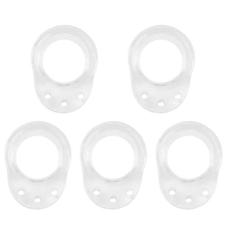 5 stk. silikone dørhåndtag, lydløs anti-kollisions enhed, dør