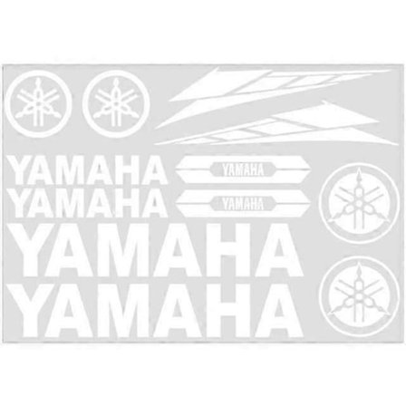 Kompatibel med Yamaha Motorcykel Dekal Logo Tank Dekal Kit Fordonsfoliering - Perfekt