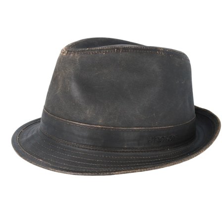 Stetson - Hnědý trilby Klobouk - Co/Pe Brown Trilby @ Hatstore