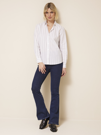 Jean Paul - Ine bellbottom jeans - Dame - Blå - Bukser & Jeans - XXL