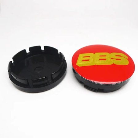 4 stk. 56 mm for BBS bilhjul senter nav cap deksler emblemmer merke nav styling