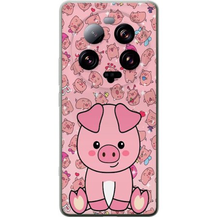 Kompatibelt Mobilskal till Xiaomi Xiaomi 13 Ultra Kawaii Rosa Gris Söt Anime