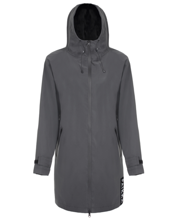 Paikka Visibility Regnjakke, Mørk - L-XL