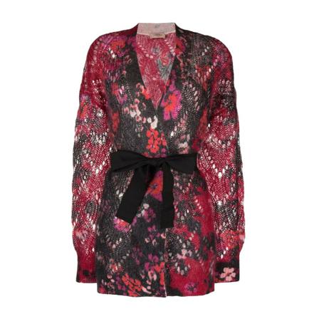 Twinset Maxi Cardigan Rød, Dame Cardigans