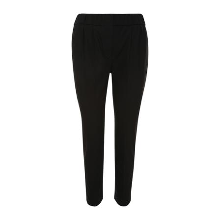 Brunello Cucinelli, Slim Trousers Zwart, Dames, Maat:M