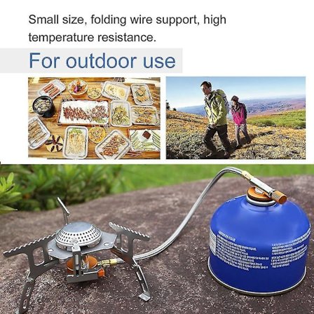 Bærbar Split Gasskomfyr Piknik Ovn Camping Matlaging